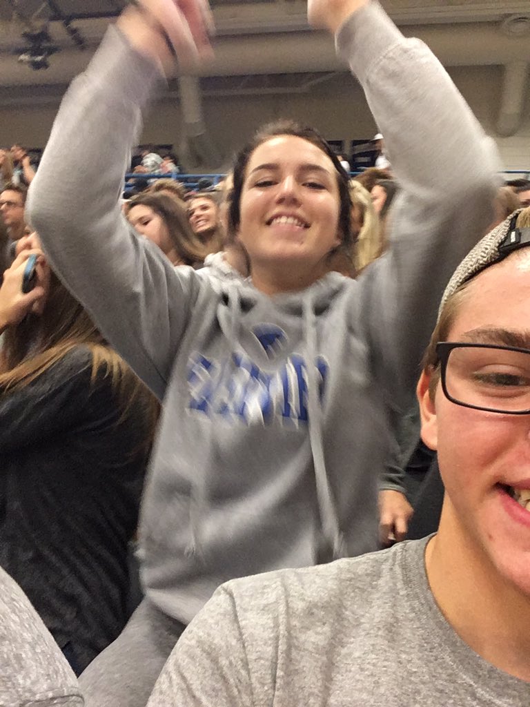 HoffmanQuinn's tweet photo. Super hyped for the pep fest #EVHS10 https://t.co/hL5ZeHCkOG