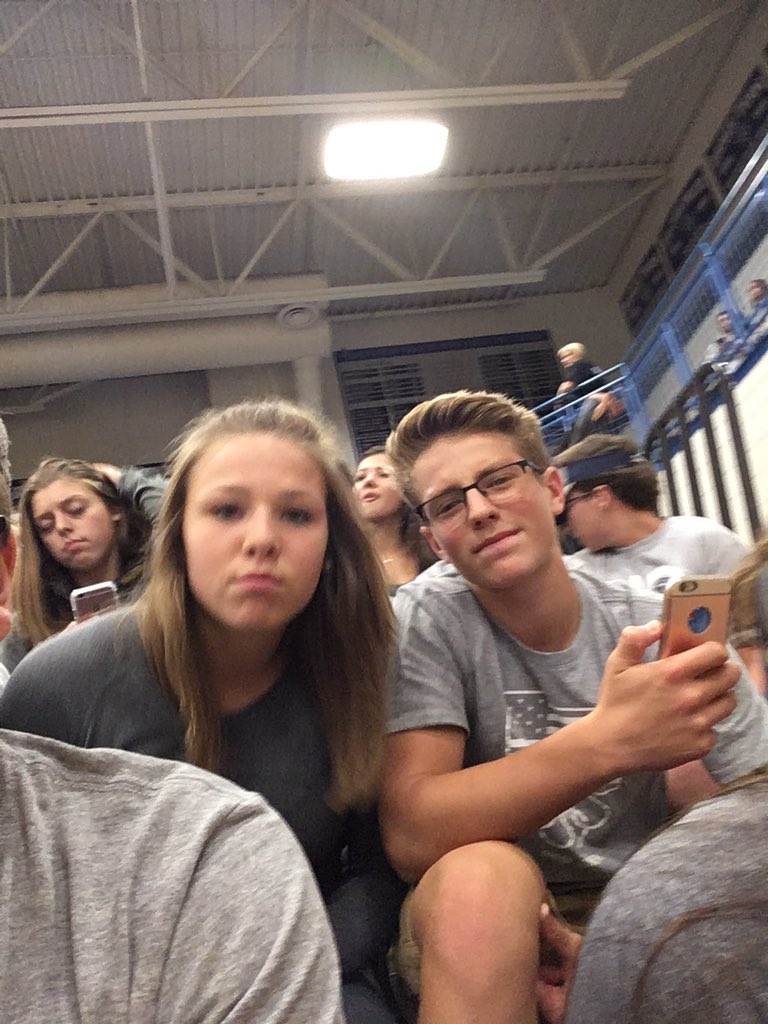HoffmanQuinn's tweet photo. Super hyped for the pep fest #EVHS10 https://t.co/hL5ZeHCkOG