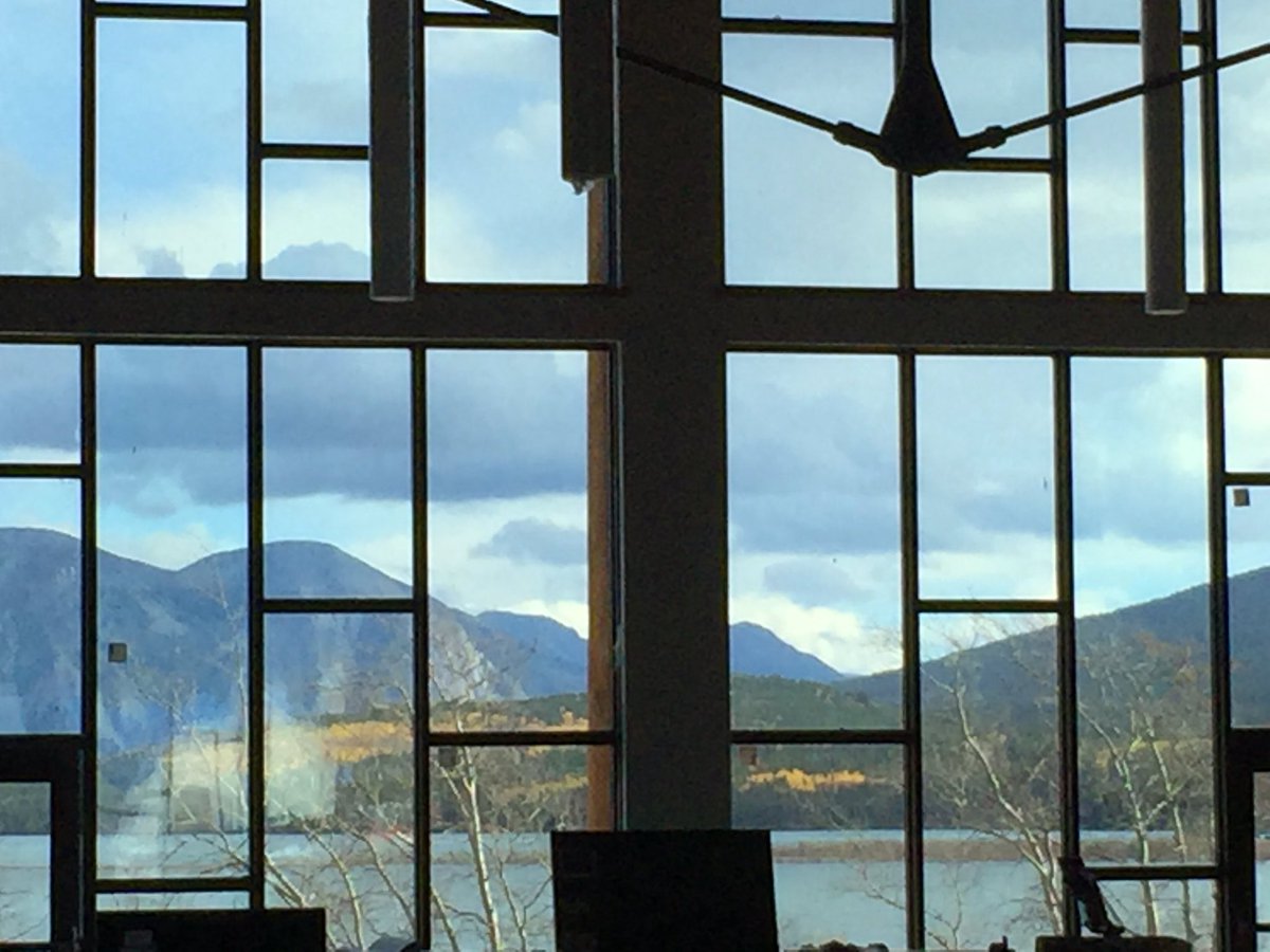 lisakirbie's tweet photo. Tour of 1st phase of the Learning Centre. Check out that view! #ctfn #ykpoli #cdnpoli https://t.co/mqw76TJ7Qd