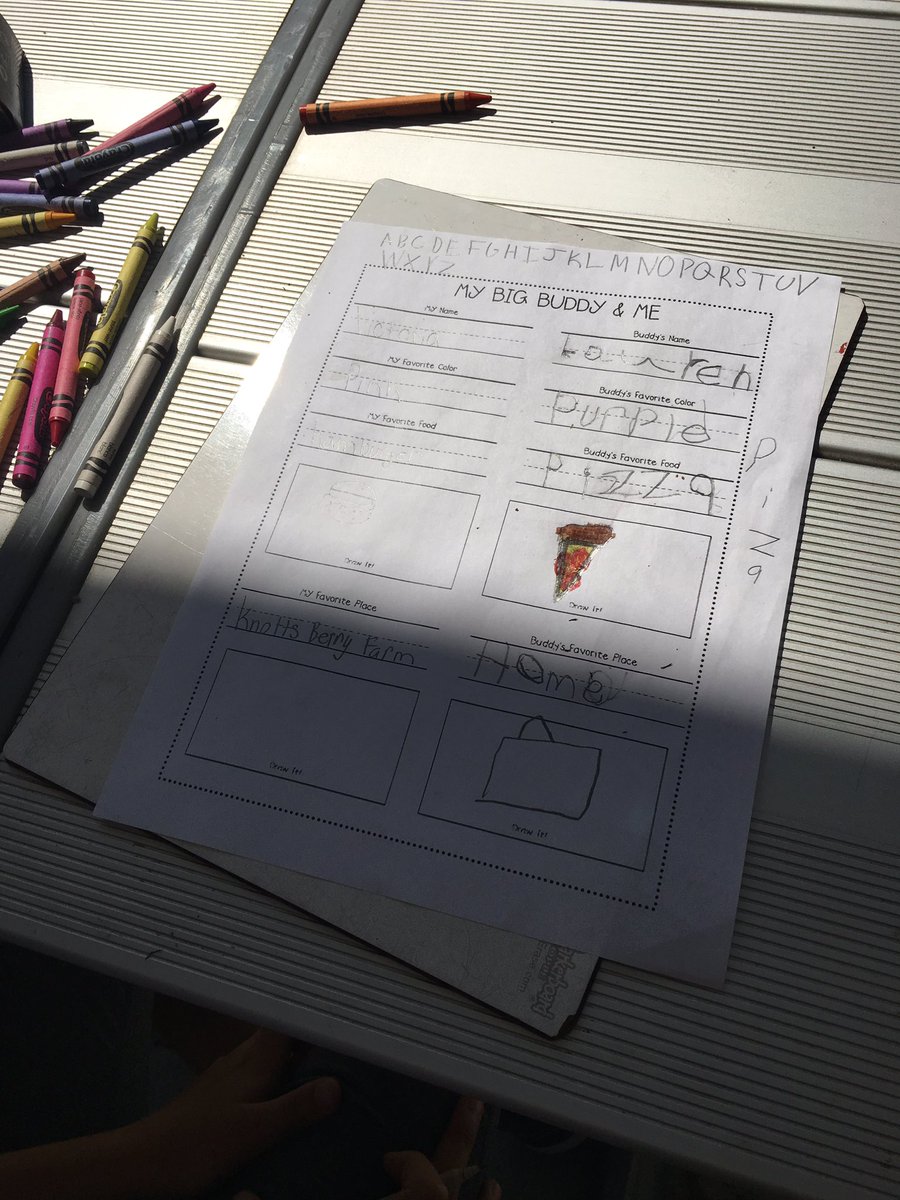 k1pandas's tweet image. Thank you to our amazing 6th grade big buddies for making our day so special! @AcaciaCarrillo