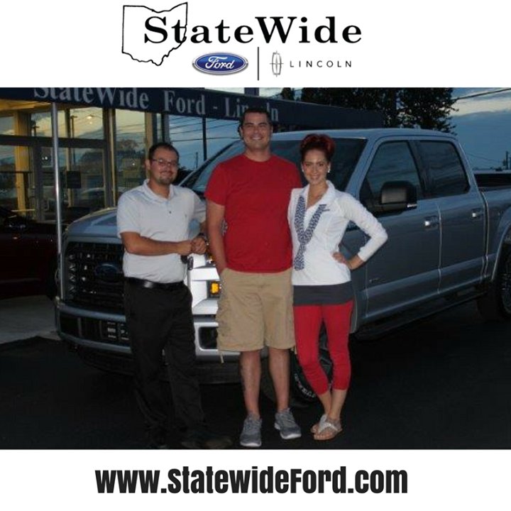 StatewideFord's tweet photo. Mr. & Mrs. Clark taking delivery of their new Ford F-150 from Logan Rupert. Thank you for your business! #HappyCust… https://t.co/K58O3mw13B
