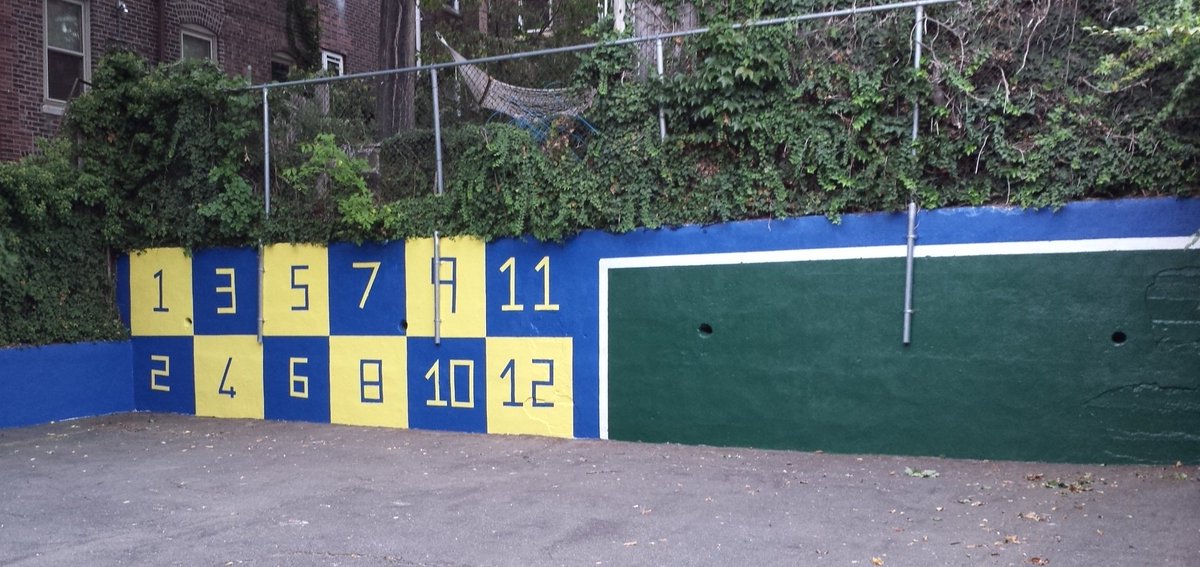 CareForce's tweet image. Remember that blank playspace? @biogen volunteers completely revitalized it! #CareDeeplyDay