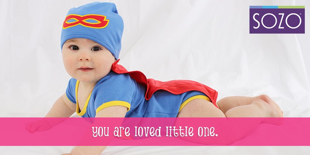 You leave a little sparkle wherever you go. #LittleOne #LifetimeOfLove #SozoUSA