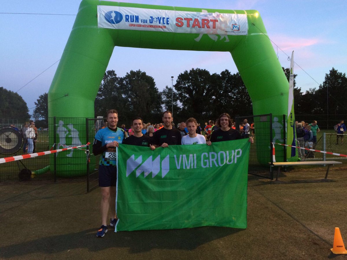 Intussen in Nederland: 5 VMI-ers hebben deelgenomen aan de Run for Joyce