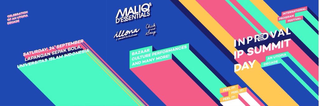 IT'S D DAY!!! 🎉 CAN YOU FEEL IT?!🙌

🔓OPEN GATE: 16.00

📅 Sat, Sept 24th 2016
📍 Lapangan Bola UII      
💰 OTS: 50K