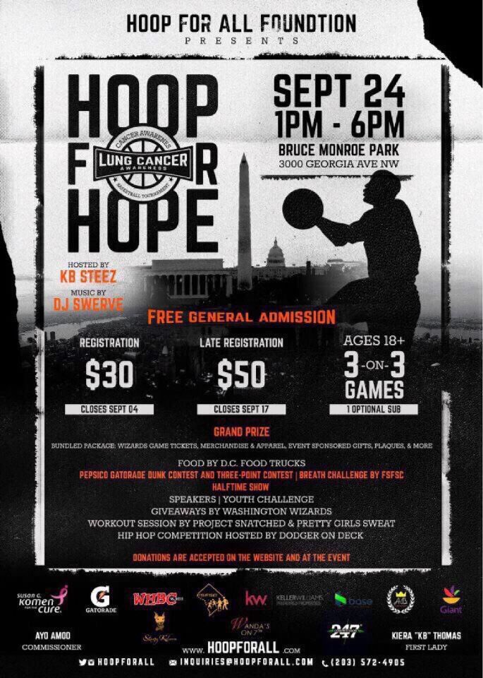 BtheMuse's tweet photo. So proud of the #hoop4hope team https://t.co/yCIYvouGWB