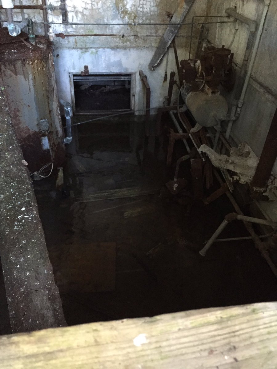 ni_re's tweet photo. @AaronGoodwin @coldhardtruth Lab in ruins, linear particle accelerator still underwater #EdHaslam #DrMarysMonkey #SecretLab https://t.co/ZcX0Izcq7u