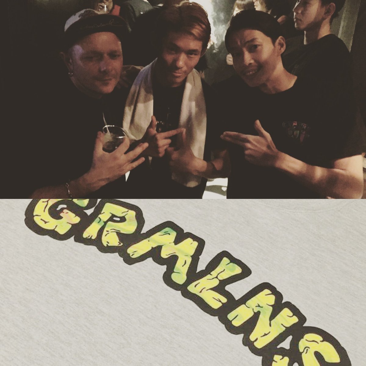 HIROTO_r12e's tweet photo. #GRMLNS のタケユさんとTOSHOさんも先日 #ぶらくら
にお越し頂きました‼
めちゃくちゃカッコイイストリートブランドを発信してる方々!!
是非checkして下さいませ‼ https://t.co/yoaPP9JGnb