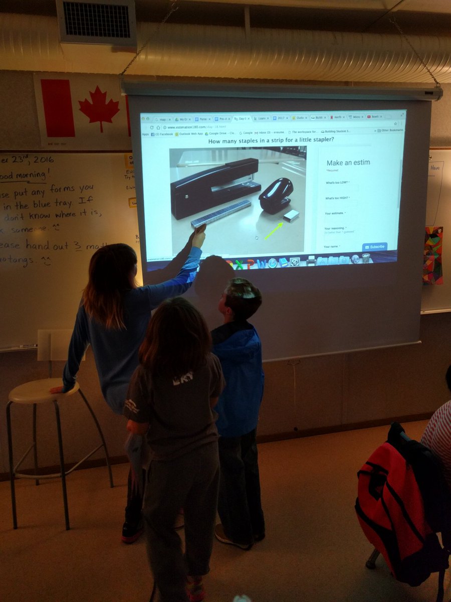 Using our estimation skills in Div. 8 #cambridgelearns #sd36learn