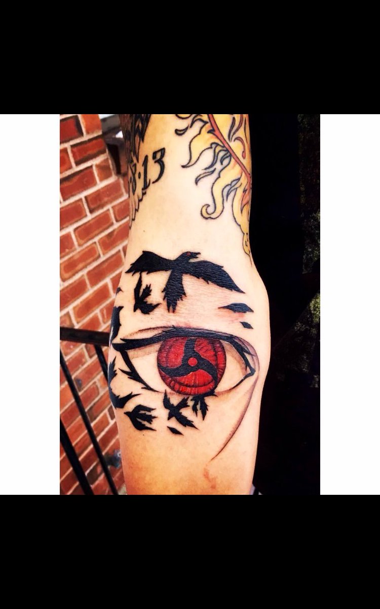 Uchiha Clan: Itachi Uchiha Sharingan Tattoo