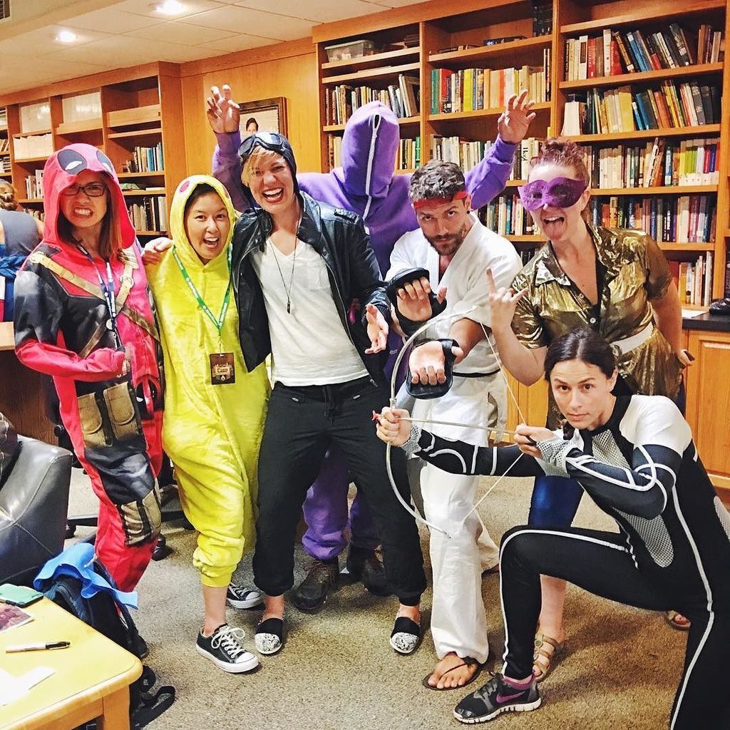 StrongInsideOut's tweet photo. Having a blast with these Headmasters at #CampNF! Costume night was a hit.
- me as Deadpoo… https://t.co/1mGgU3ybVf https://t.co/wcSunSRswm