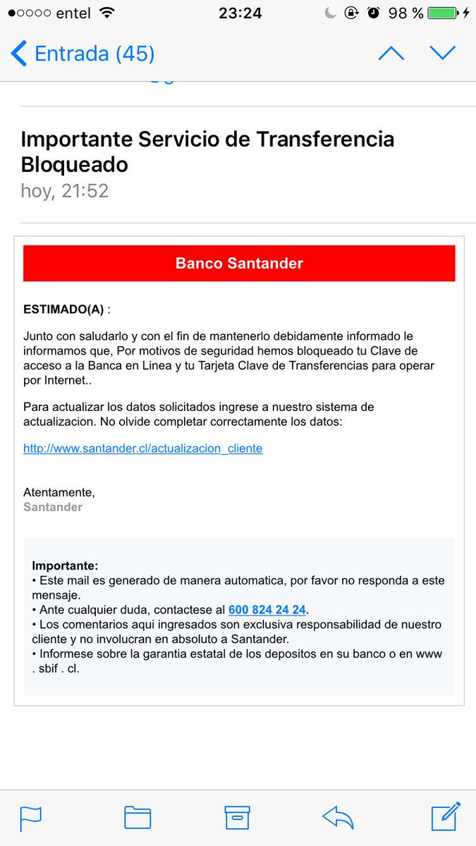 Chat Online Santander