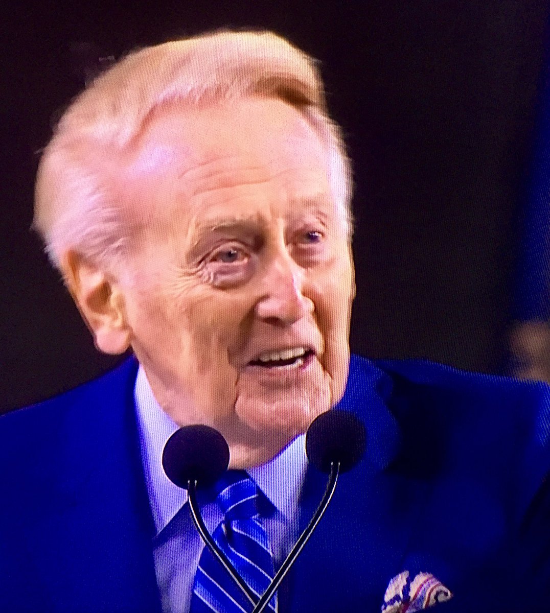 The best. Ever. Baseball will miss you, Vin. Thank you for 67 incredible years. #VinScullyDay