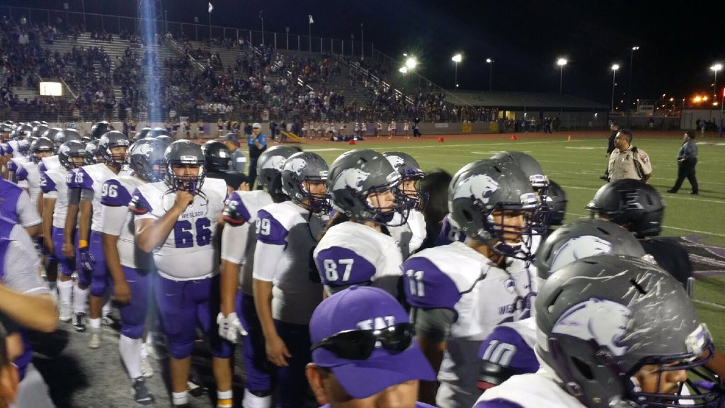 KRGVSports's tweet photo. First &amp; Goal Final
Game of the Week

Weslaco East 24
Weslaco High 7

Wildcats win #TinacoBowl

Highlights on Channel 5

#KRGV #txhsfb #RGV https://t.co/WAlclVCTHW