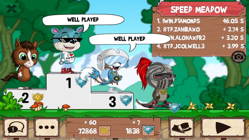 D1AMONDSFR2's tweet photo. All those guys just got washed #funrun2 #ZahiraXO #ALOHAxFR2 #JColwell3 https://t.co/v38w3YaPRr