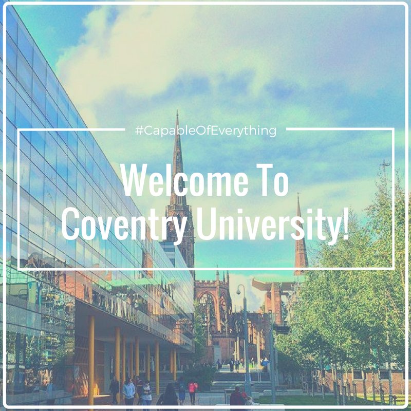 covcampus's tweet image. They day has finally arrived! Welcome to all our new students moving in today, and of course, the official start of #Freshers2016! 😝 🙌
