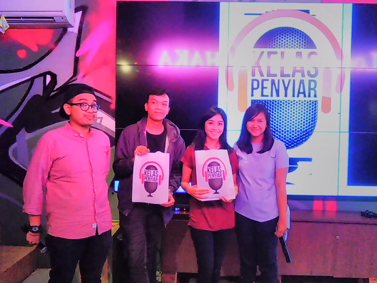 Congratulation buat para broadcasters yang mendapatkan nilai terbaik final assesment #BroadcastingAdvanceClass #Batch5!