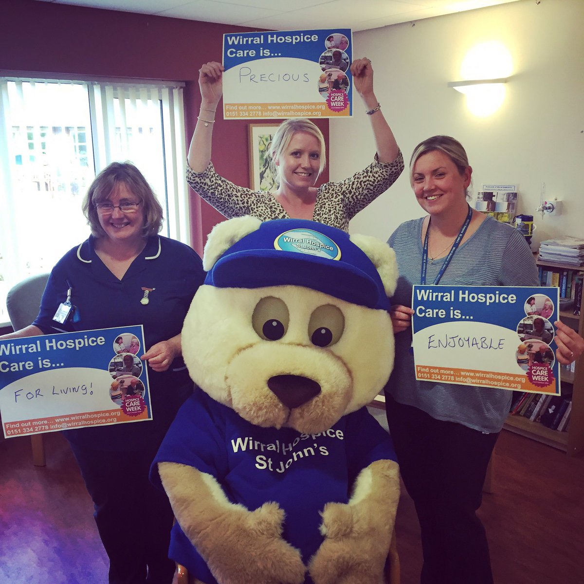wirralhospice's tweet photo. #hospicecareweek is 3-9 Oct, Wirral Hospice Care is... #forliving #precious #enjoyable @hospiceuk @Julie_Gorry @WirralEoL #johnbear https://t.co/5aOVwWKD0V