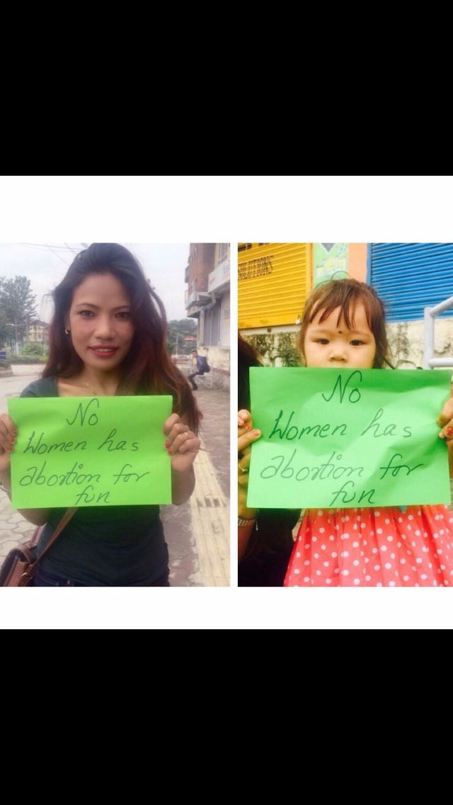 Nepal is for repeal. ❤️#repealthe8th