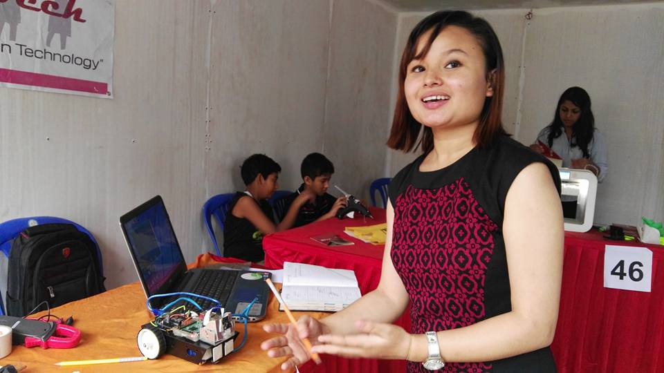 KamalRajSigdel's tweet image. Kathmandu Mini #MakerFaire kicks off today showcasing promising #innovations by young brains. @UNDPNepal @nepalcomm promoting #Innov4Dev