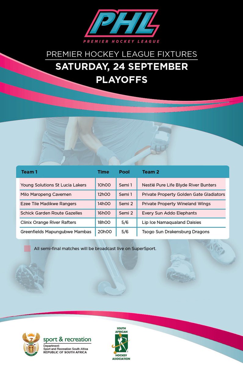 And GO ➡️ <a href="/SA_PHL/">CTM PHL</a> playoffs time <a href="/WWingsPHL/">Wineland Wings PHL</a> #Wings 👐🏼 Get down to the Randburg Astro to support the #PHL2016 teams!