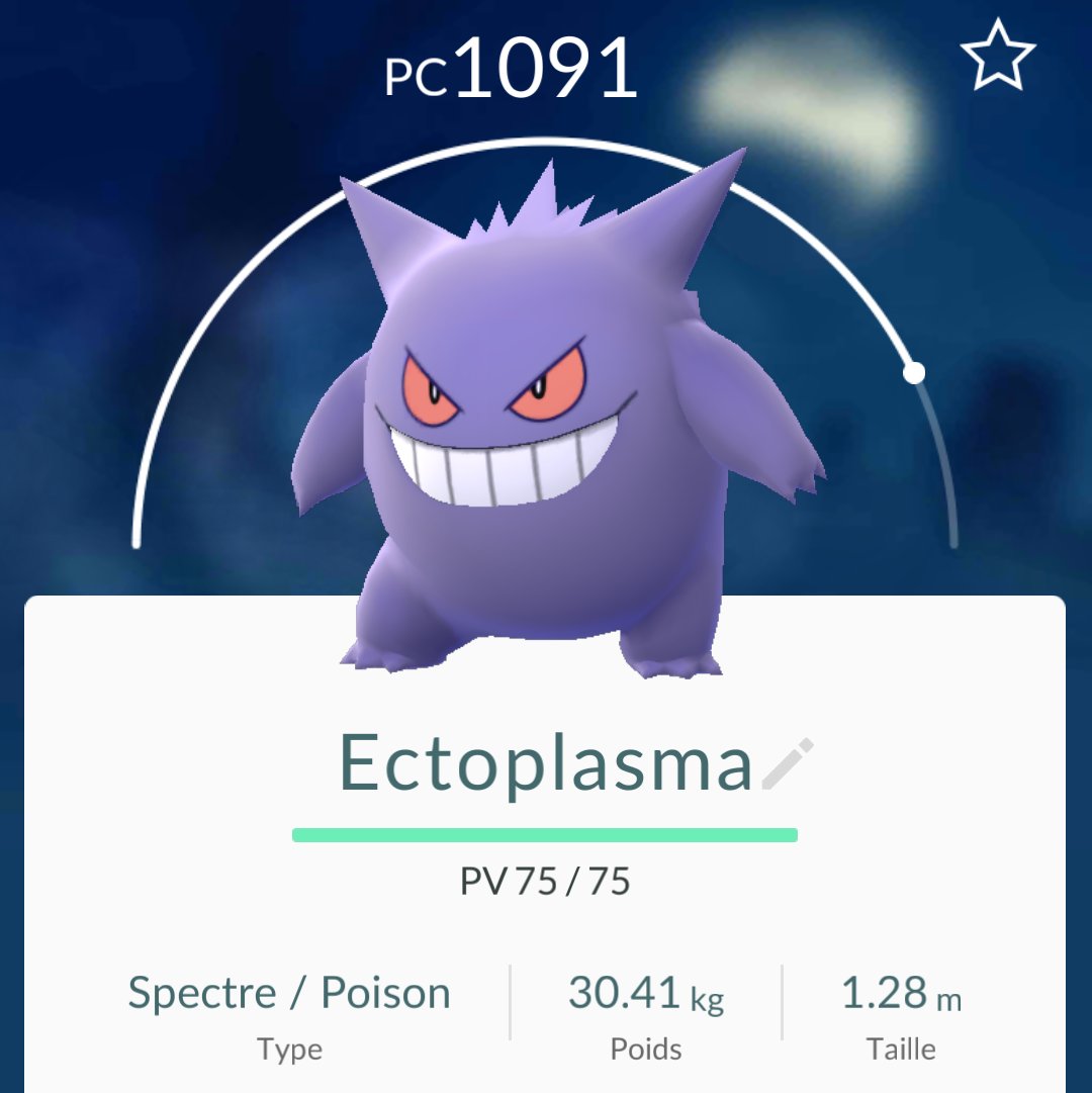 DomWolves's tweet image. Ectoplasma l'évolution de Spectrum ( &amp;gt; Fantominus) #pokemongo @PokemonGoCollec