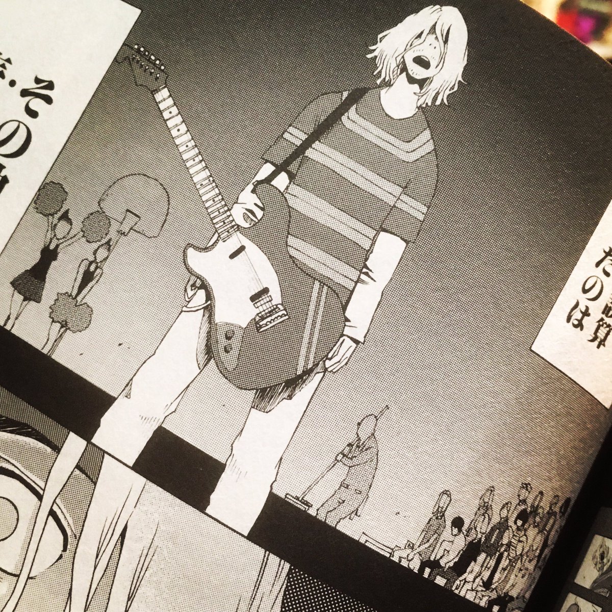 NIRVANA「NEVERMIND」発売から25年。まさか漫画の中でカートとジミがセッションすることになろうとは。 