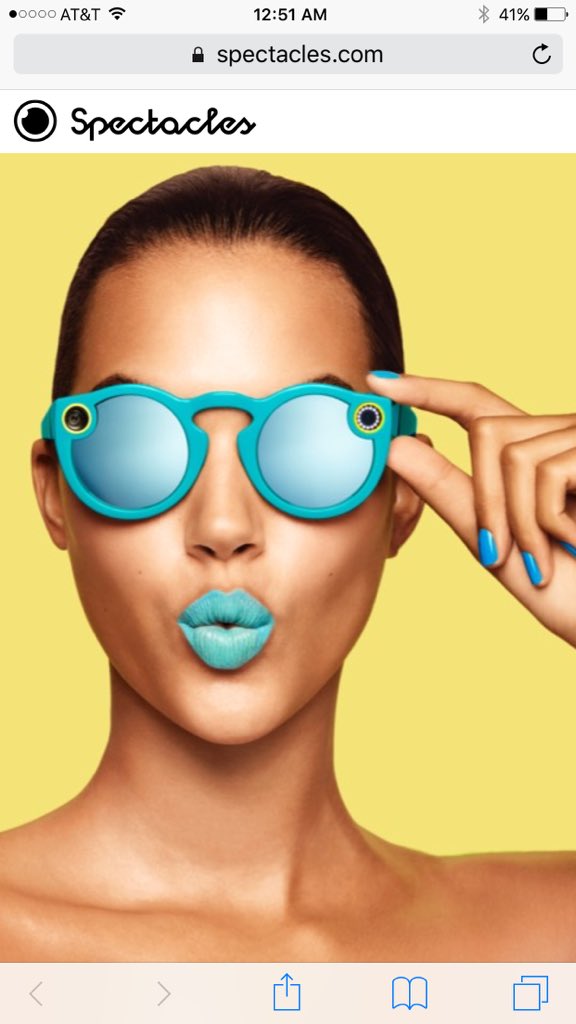 toren's tweet photo. already got the @Snapchat @Spectacles https://t.co/SioZfiPs4K
