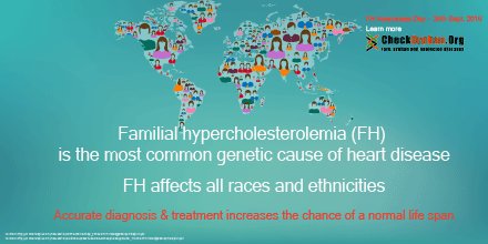 CheckOrphan's tweet photo. #FH Awareness Day September 24:  Help make familial hypercholesterolemia visible. Help raise awareness. Help save lives. https://t.co/jgbhpS0GBL