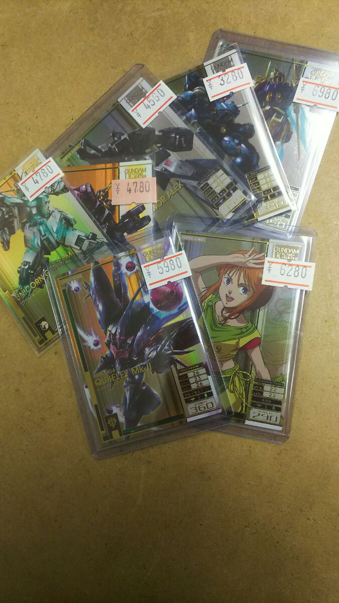 マロンの隠れ家 秋葉原店 ガンダムu C カードビルダー覚醒 カードの販売価格を更新しました 特価コーナーの覚醒のカードも勿論値下げ カードビルダー T Co Jhvlps2tho Twitter
