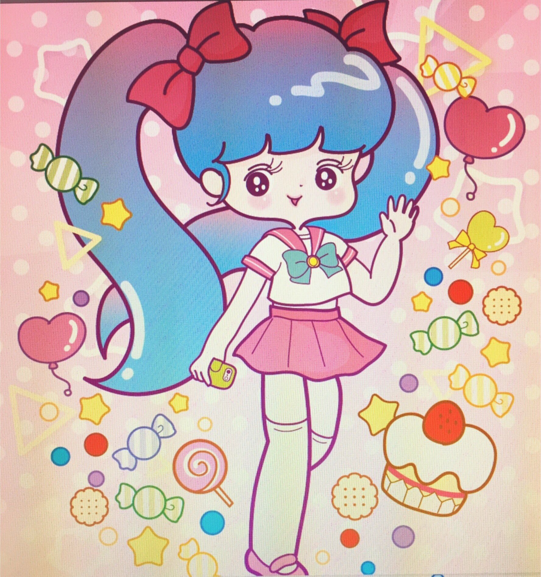 黒川リリー イラストレーター パズル誌 児童書 女性誌 昭和レトロな少女イラストや80 S ファンシーなものがすきで色々描いてます Rtから気になる絵描きさんフォローさせて頂きます 絵描きさんと繋がりたい 秋の創作クラスタ