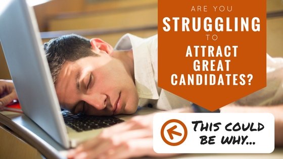 Are you struggling to attract great candidates?  Could it be that your job ads suck? bit.ly/2cGcNmY
