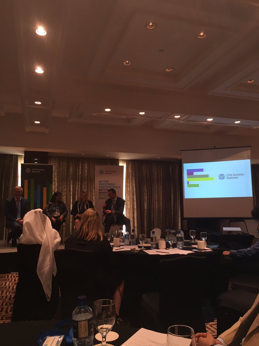 Loved meeting inspiring people at the CFA Career day event, thank you <a href="/CFABahrain/">CFA Society Bahrain</a> for this 👌🏻