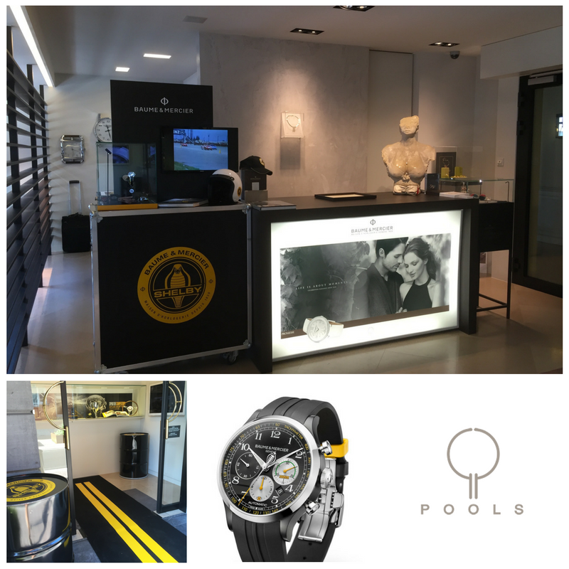 JohanPools's tweet photo. Team of Heroes 2 weken bij #pools. #baumeetmercier Capeland #shelbycobra. Limited Edition 1963. Animatie over de legendarische autopiloot. https://t.co/reVOkaWZWU