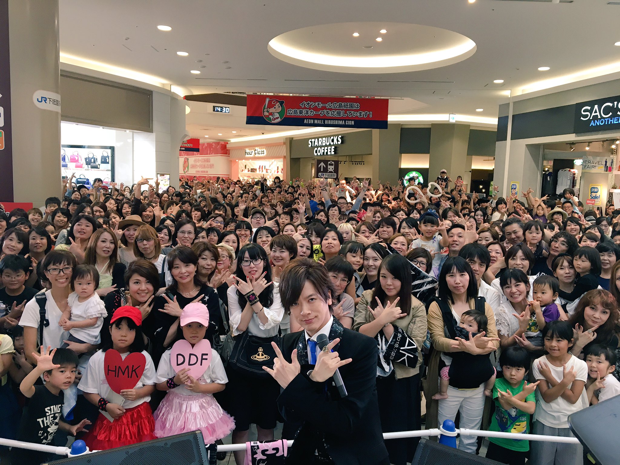 تويتر Daigo على تويتر 今日はイオンモール広島祇園でk S Kイベントでした たくさんの人が来てくれて 本当に広島最高じゃけえ 神ってた 勢い凄かった カープの勢いを感じた 巨人ファンだけど笑 みなさんありがとうございました また広島くるぜえ