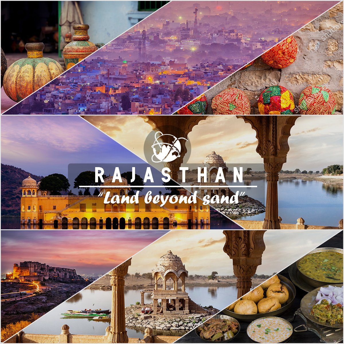 Pahdaro Mhare Desh!
Explore the incredible land of history, sand & colors this fall.
#Rajasthan #Landofcolors #Unveilthebeauty #TTOT #SOL