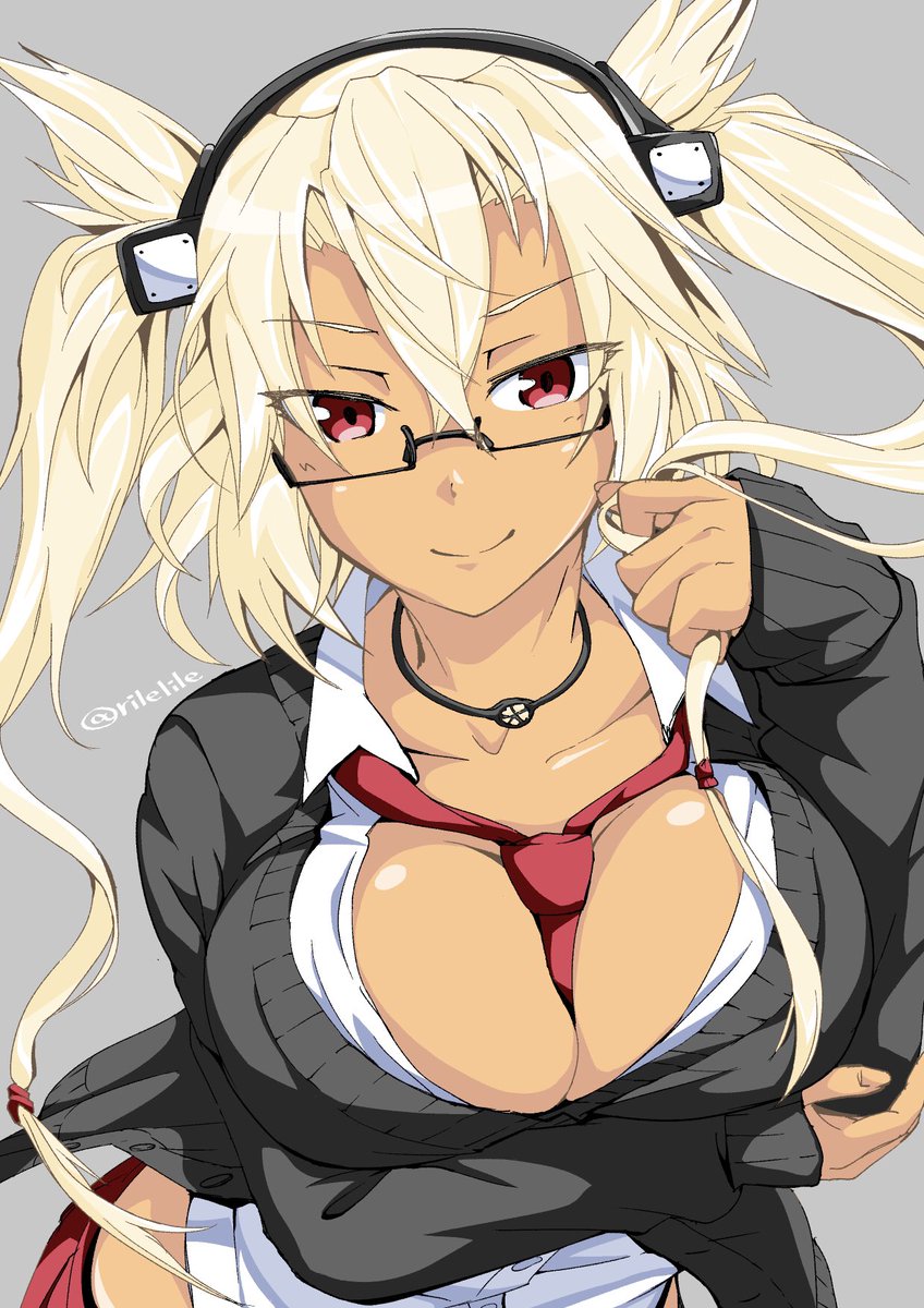 JK武蔵
#秋になったし艦娘にカーディガンorセーター着せようぜ 