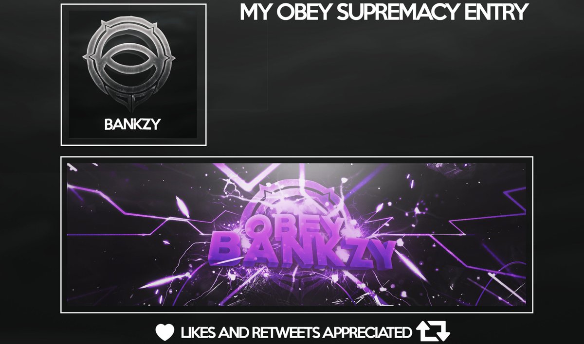 Verve____'s tweet image. My @ObeySupremacys Entry for @OGBankzy
Likes &amp;amp; RT's appreciated.
@DNR_CREW @NightRTs @HyperRTs @GamerRetweeters @ShoutGamers