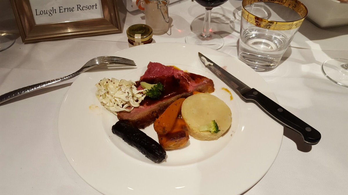 Food_NI's tweet photo. Fantastic night at Enniskillen castle pop up With @NoelMcMeel @LoughErneResort #FermanaghRW https://t.co/kSlsdjCjMb