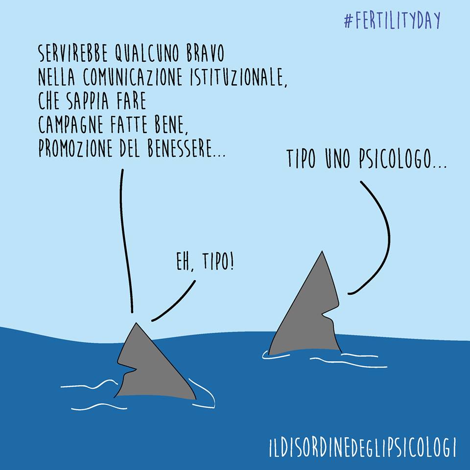 #Tipo #fertilityday #psicologia Abbiamo tanto da imparare dagli squali