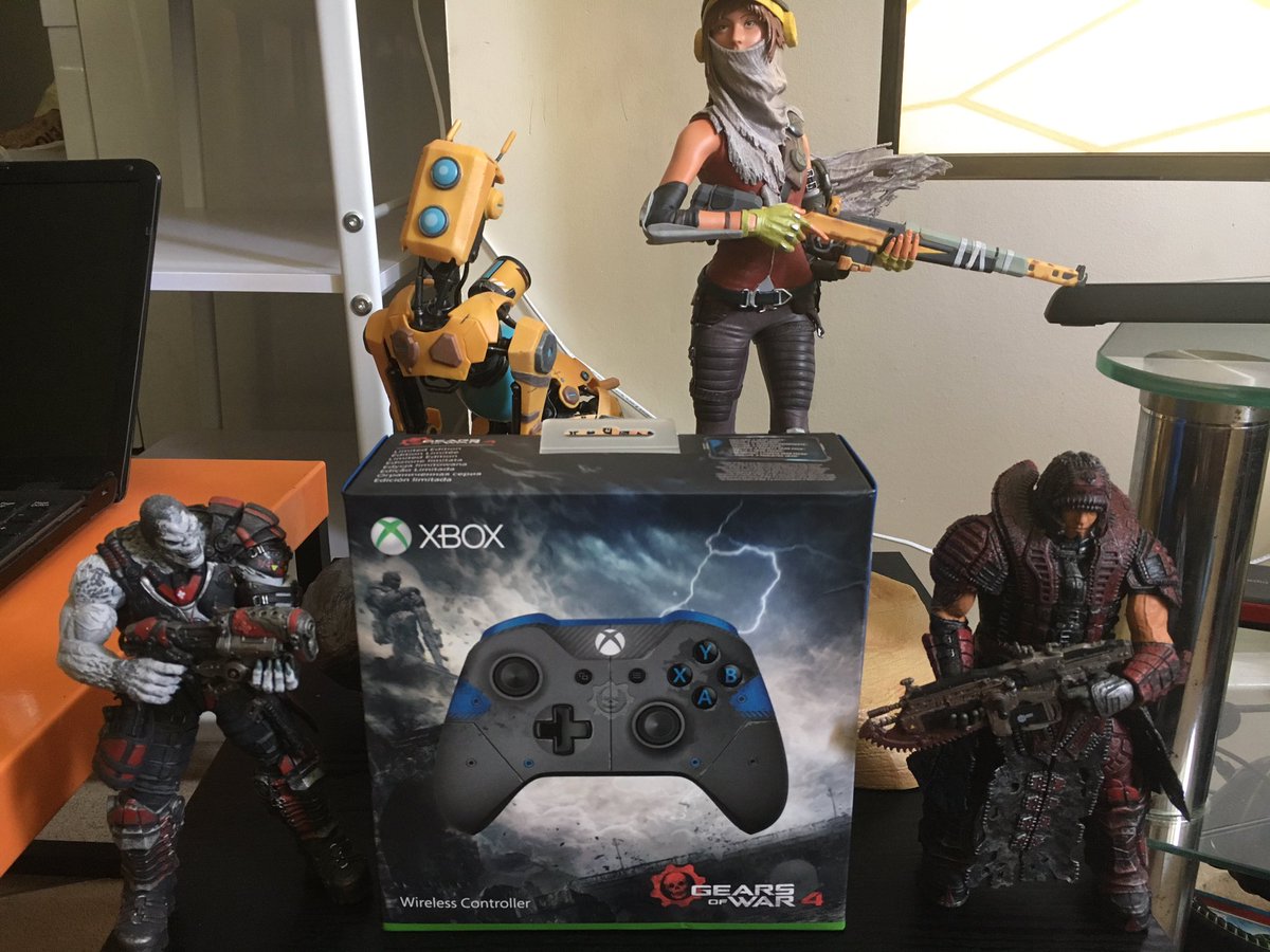 M4Ximizando's tweet image. Look who&apos;s just arrived!! #GearsofWar4 #JDController @XboxMilGrau_ @GearsViking @XboxP3