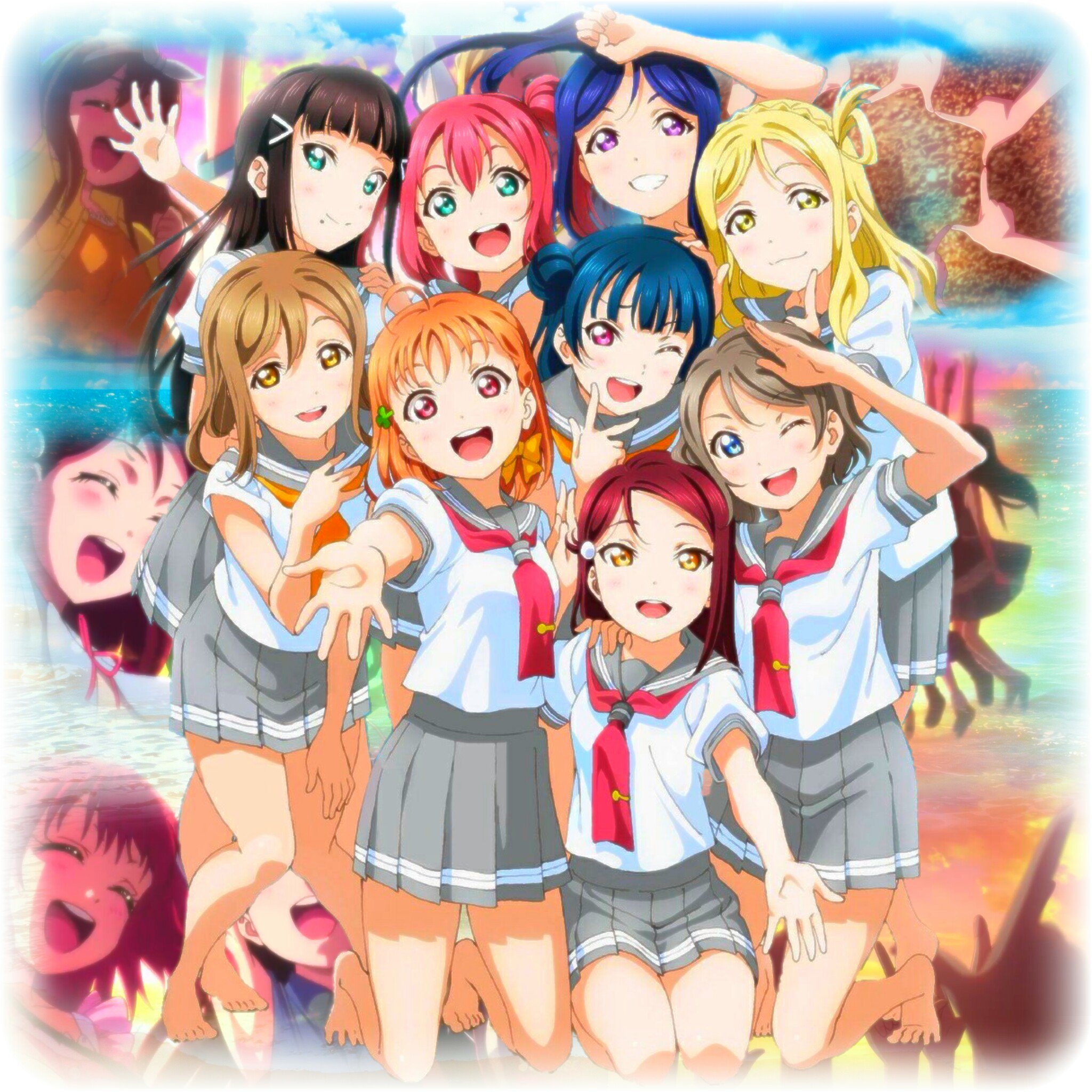 ふぇりしあ ฅ W ฅ Aqoursアイコン 今回でラブライブ サンシャイン最終回 長かったような短かったような ほんとに毎回面白くてほぼ泣いてた 笑 最終回ちょーーーー楽しみ Lovelive Sunshine アイコン保存の際はrt ふぇりしあの