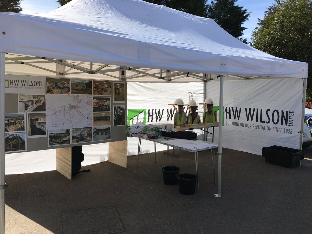 hwwilsonltd's tweet photo. @hwwilsonltd is all ready to go @thamesideschool 1pm till 4pm come and see what we've building and throw some bricks at the builders hats!! https://t.co/tkx47Rb1hB