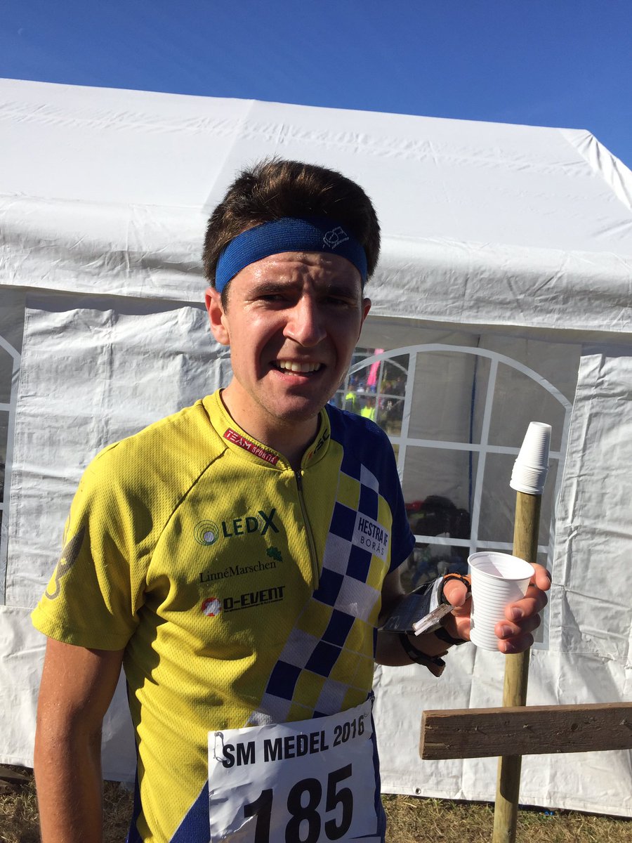 Idag är jag en stolt rumskompis med en silvermedaljör på SM! Grattis @olgrahn