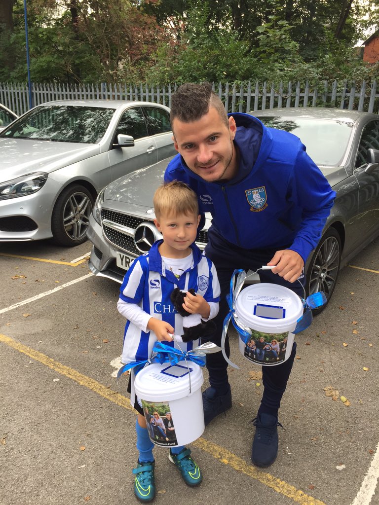HKalinins's tweet image. @swfc have announced they are going to match what we raise today!! Look out for my special helper @Pupik33 😃⚽️💙