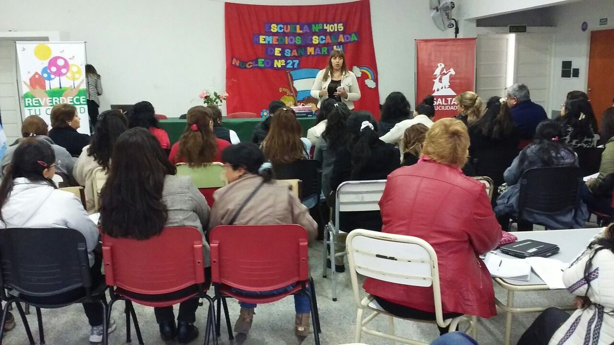 PrensaSalta's tweet photo. #AHORA ▶ Se realizan las jornadas de capacitación para formadores ambientales destinadas a docentes https://t.co/yeXAGLPsun