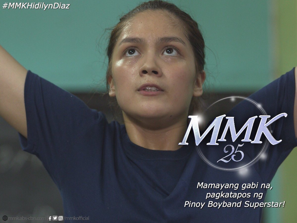 MMKOfficial's tweet photo. Tumutok na sa ABS-CBN para sa #MMKHidilynDiaz. #MMK25 https://t.co/04S03eX2wW