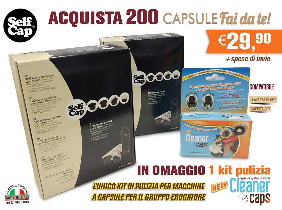 CesanaStore's tweet photo. #PROMO #CLEANERCAPS #PuliziaMacchine #CapsuleCaffè
#SELFCAP #CapsuleCaricabili #FaidaTe
#Compatibili #Sistemi #Lavazza #Caffitaly #Nespresso https://t.co/yKZAPt5Far