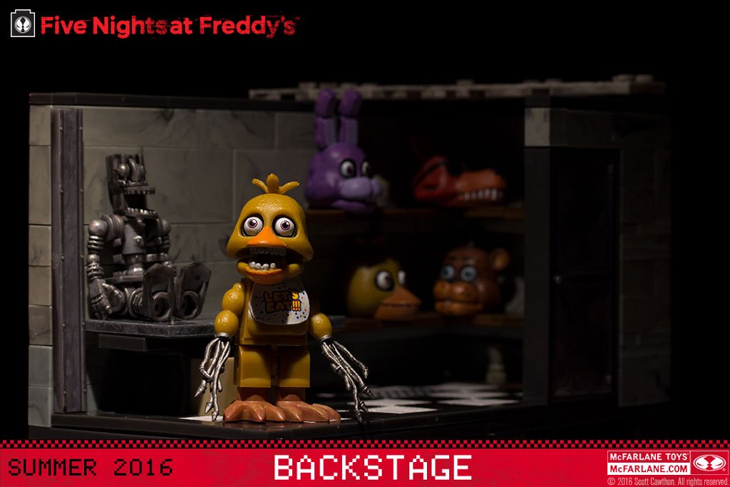 fnaf mcfarlane backstage