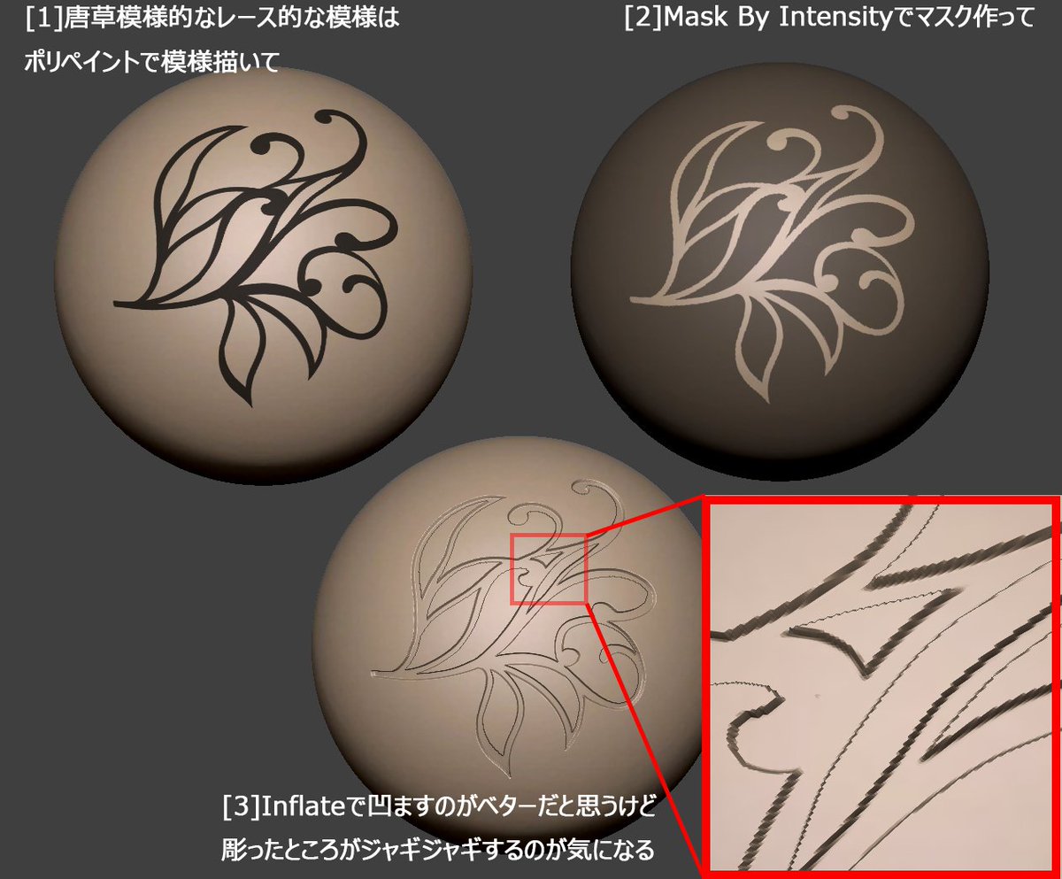 Tlで保存したzbrushテクニック 機能 Togetter Tlで保存したzbrushテクニック 機能 Togetter